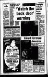 Staines & Ashford News Wednesday 22 March 1989 Page 6