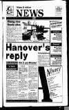 Staines & Ashford News Thursday 08 February 1990 Page 1