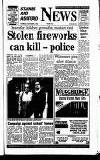 Staines & Ashford News Thursday 26 October 1995 Page 1