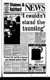 Staines & Ashford News Thursday 08 August 1996 Page 1