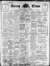 West Surrey Times Saturday 02 December 1911 Page 1