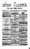 Acton Gazette Saturday 07 September 1872 Page 1