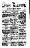 Acton Gazette Saturday 01 February 1873 Page 1