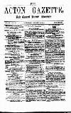 Acton Gazette Saturday 10 January 1874 Page 1