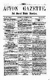 Acton Gazette Saturday 31 October 1874 Page 1