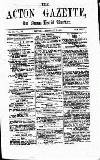 Acton Gazette Saturday 06 February 1875 Page 1