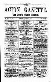 Acton Gazette Saturday 10 July 1875 Page 1