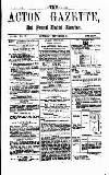 Acton Gazette Saturday 11 September 1875 Page 1