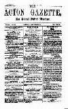 Acton Gazette Saturday 25 September 1875 Page 1