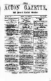 Acton Gazette Saturday 23 October 1875 Page 1
