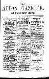 Acton Gazette Saturday 13 November 1875 Page 1