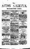 Acton Gazette Saturday 20 November 1875 Page 1