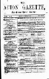 Acton Gazette Saturday 26 February 1876 Page 1