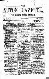 Acton Gazette Saturday 15 July 1876 Page 1