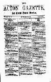 Acton Gazette Saturday 29 July 1876 Page 1
