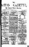 Acton Gazette Saturday 23 June 1877 Page 1