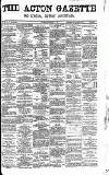 Acton Gazette Saturday 01 September 1877 Page 1