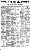 Acton Gazette Saturday 22 December 1877 Page 1