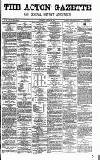 Acton Gazette Saturday 26 October 1878 Page 1