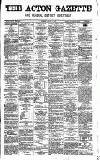 Acton Gazette Saturday 11 January 1879 Page 1