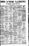 Acton Gazette Saturday 08 February 1879 Page 1