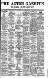 Acton Gazette Saturday 18 October 1879 Page 1