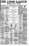 Acton Gazette Saturday 29 November 1879 Page 1