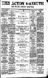 Acton Gazette Saturday 10 January 1880 Page 1
