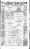 Acton Gazette Saturday 25 March 1882 Page 1