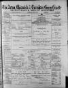 Acton Gazette Saturday 10 November 1883 Page 1