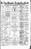Acton Gazette Saturday 14 February 1885 Page 1