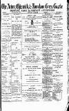 Acton Gazette Saturday 28 February 1885 Page 1