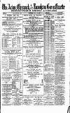 Acton Gazette Saturday 10 October 1885 Page 1