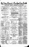 Acton Gazette Saturday 14 November 1885 Page 1
