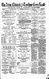 Acton Gazette Saturday 21 November 1885 Page 1