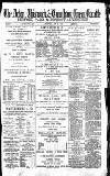 Acton Gazette Saturday 16 January 1886 Page 1