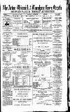 Acton Gazette Saturday 30 July 1887 Page 1