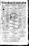 Acton Gazette Saturday 05 November 1887 Page 1