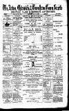 Acton Gazette Saturday 26 January 1889 Page 1