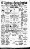 Acton Gazette Saturday 22 February 1890 Page 1