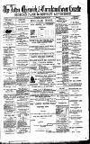 Acton Gazette Saturday 22 March 1890 Page 1