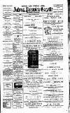 Acton Gazette Friday 15 October 1897 Page 1