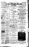 Acton Gazette Friday 29 December 1899 Page 1