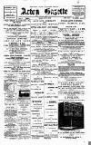 Acton Gazette Friday 06 June 1902 Page 1