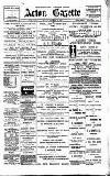 Acton Gazette Friday 17 November 1905 Page 1