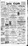 Acton Gazette Friday 05 October 1906 Page 1