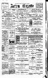 Acton Gazette Friday 02 November 1906 Page 1