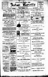Acton Gazette Friday 13 September 1907 Page 1