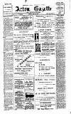 Acton Gazette Friday 22 May 1908 Page 1