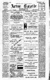 Acton Gazette Friday 11 September 1908 Page 1